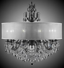 American Brass & Crystal CH6578-A-01G-PI-GL - Ten Light Chandelier